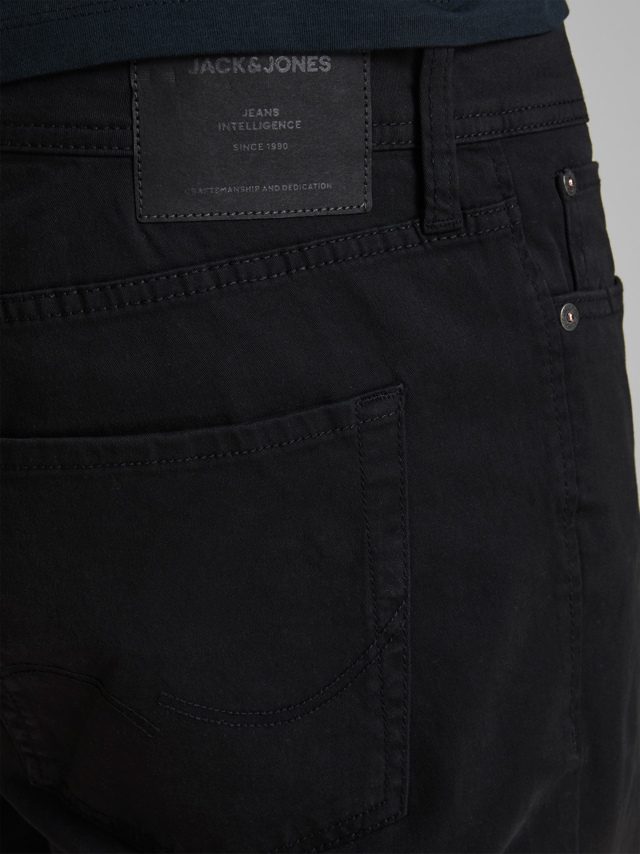 Jack & Jones Regular Fit Denim shorts -Black - 12165892