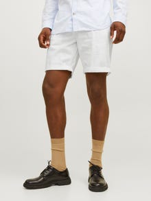 Jack & Jones Klasikinis kirpimas Šortai -White - 12165892