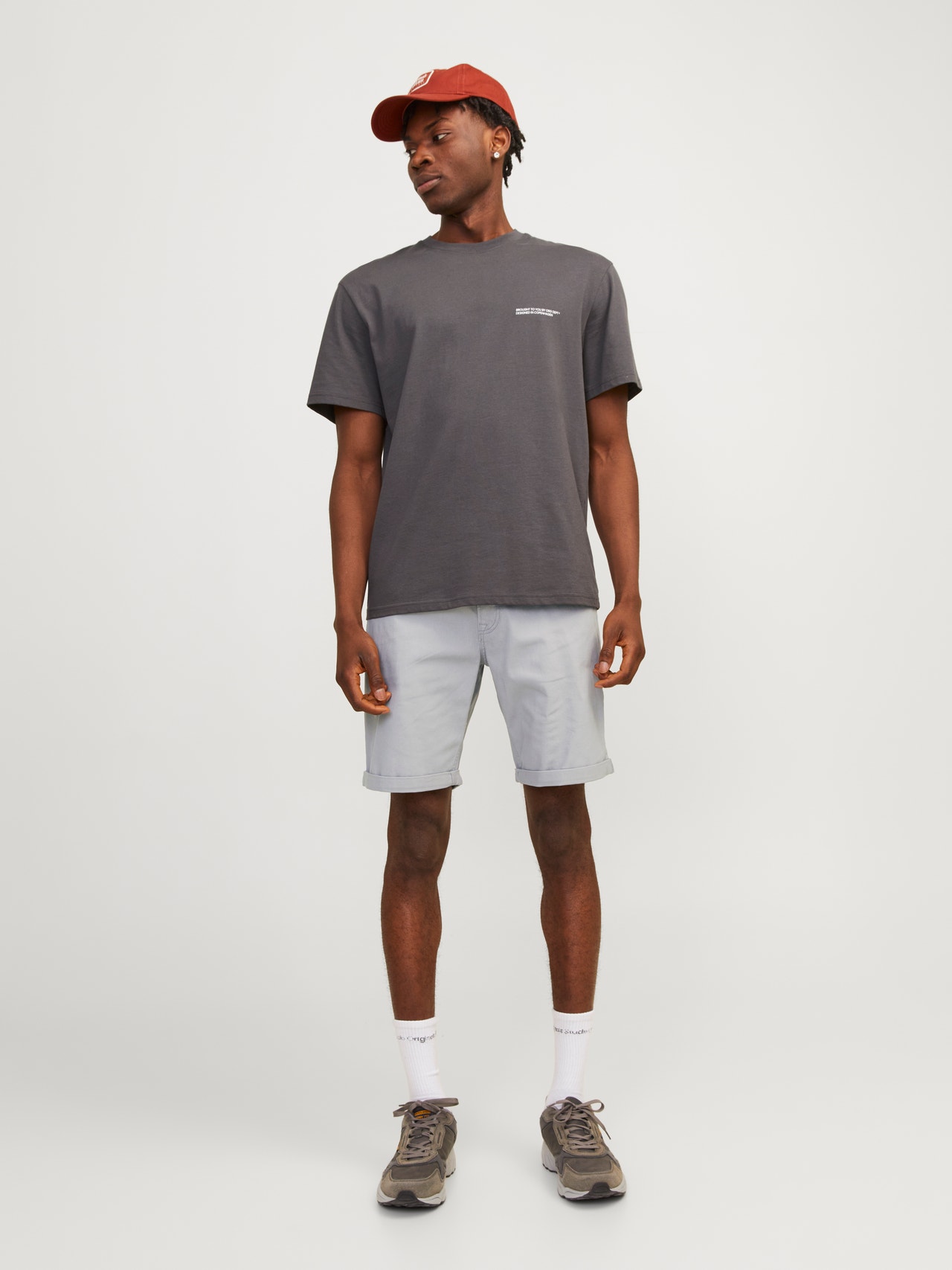 Jack & Jones Regular Fit Shortsit -Ultimate Grey - 12165892