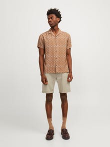 Jack & Jones Klasikinis kirpimas Šortai -Crockery - 12165892