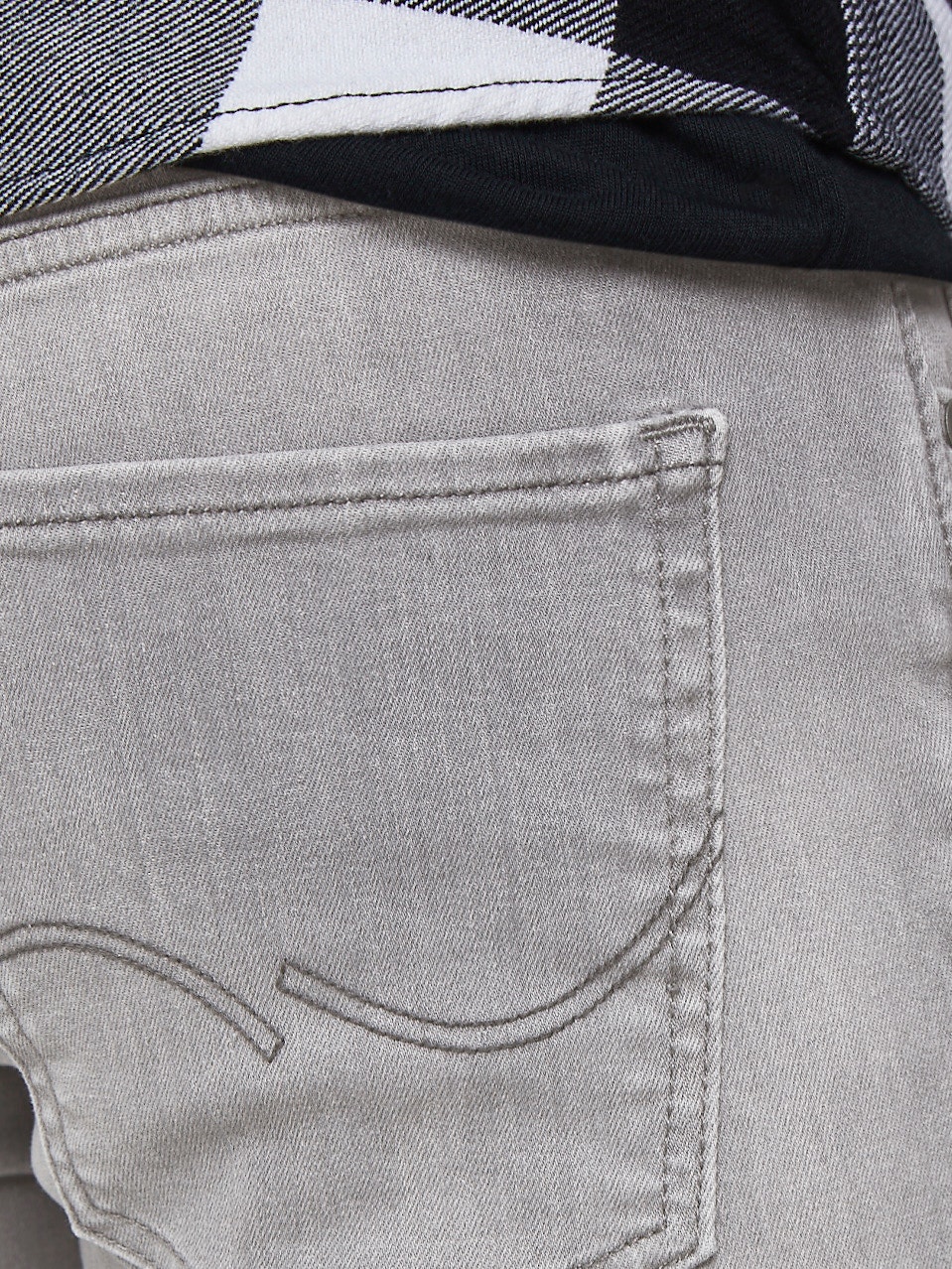 Jack & Jones JJILIAM JJORIGINAL AGI 003 Skinny fit jeans -Grey Denim - 12166846