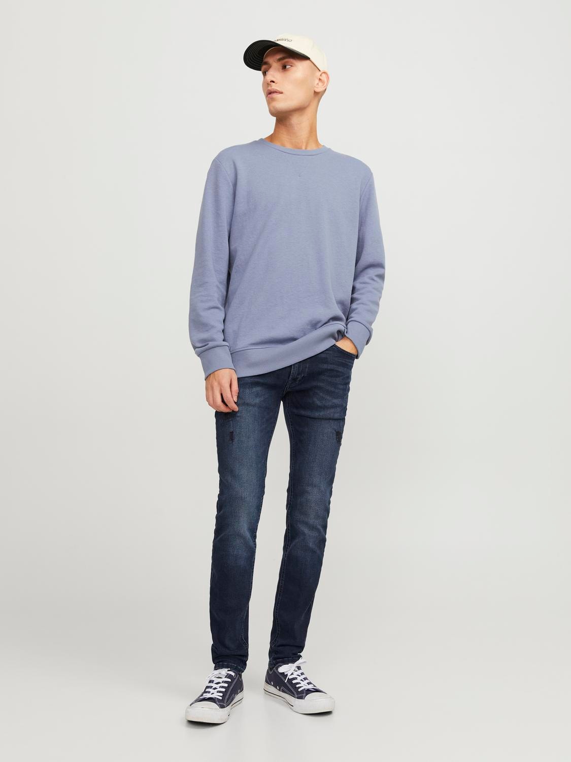 JJILIAM JJORIGINAL RA 004 Skinny fit jeans | Medium Blue | Jack & Jones®