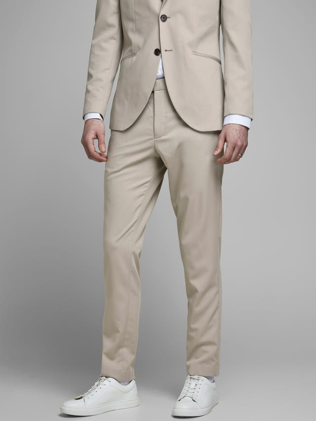 Jack & Jones JPRVINCENT Slim Fit Tailored Trousers - 12167726
