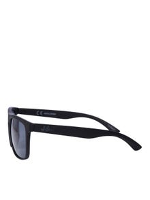 Jack & Jones Plastic Clubmaster sunglasses -Black Bean - 12168231