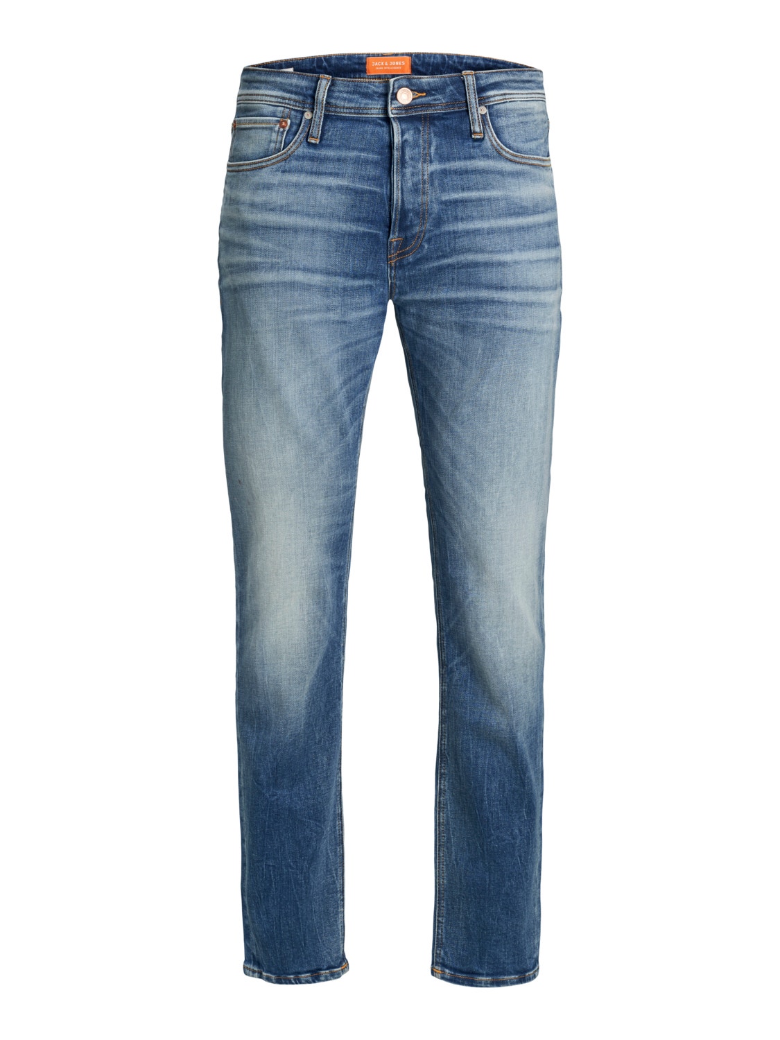 Jack & Jones JJIMIKE JJORIGINAL JOS 411 Jeans tapered fit -Blue Denim - 12168290