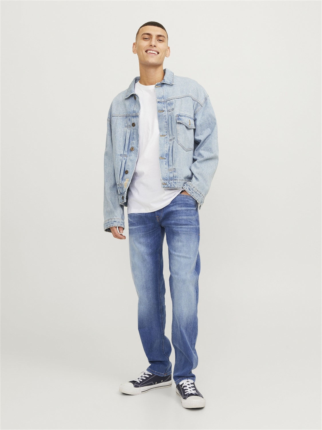 JJIMIKE JJORIGINAL JOS 411 Tapered Blue Jones® fit Medium | & NOOS Jack | jeans