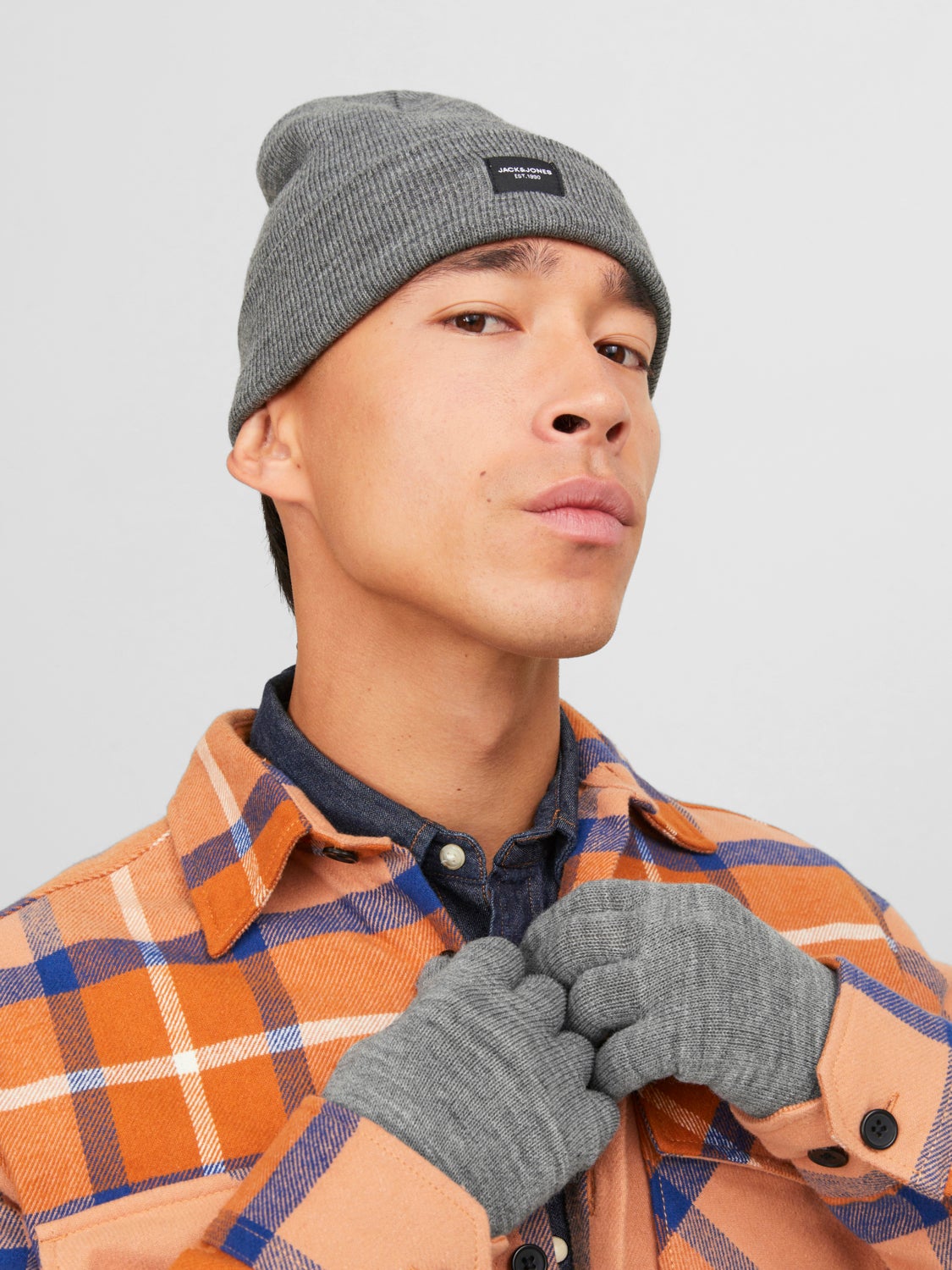 JACK & JONES Beanie 3-Pack Jacdna Lot de 3 Bonnets, Noir, Taille Unique