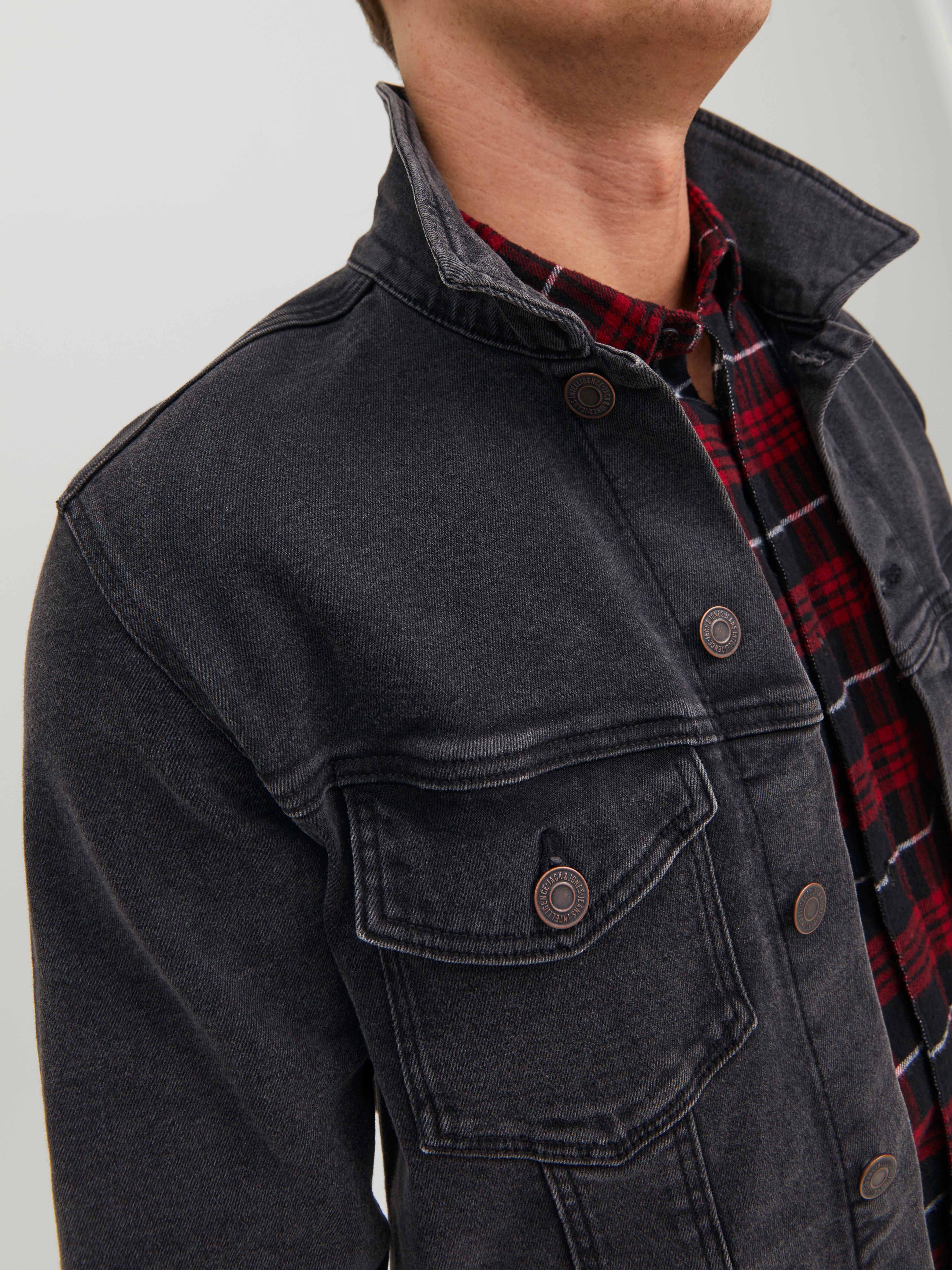 Alvin AGI 015 Denim jacket | Black 