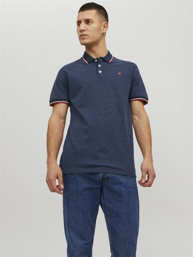 Jack & Jones Einfarbig Polo T-shirt - 12169064