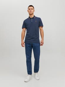 Jack & Jones Plain Polo Polo -Navy Blazer - 12169064