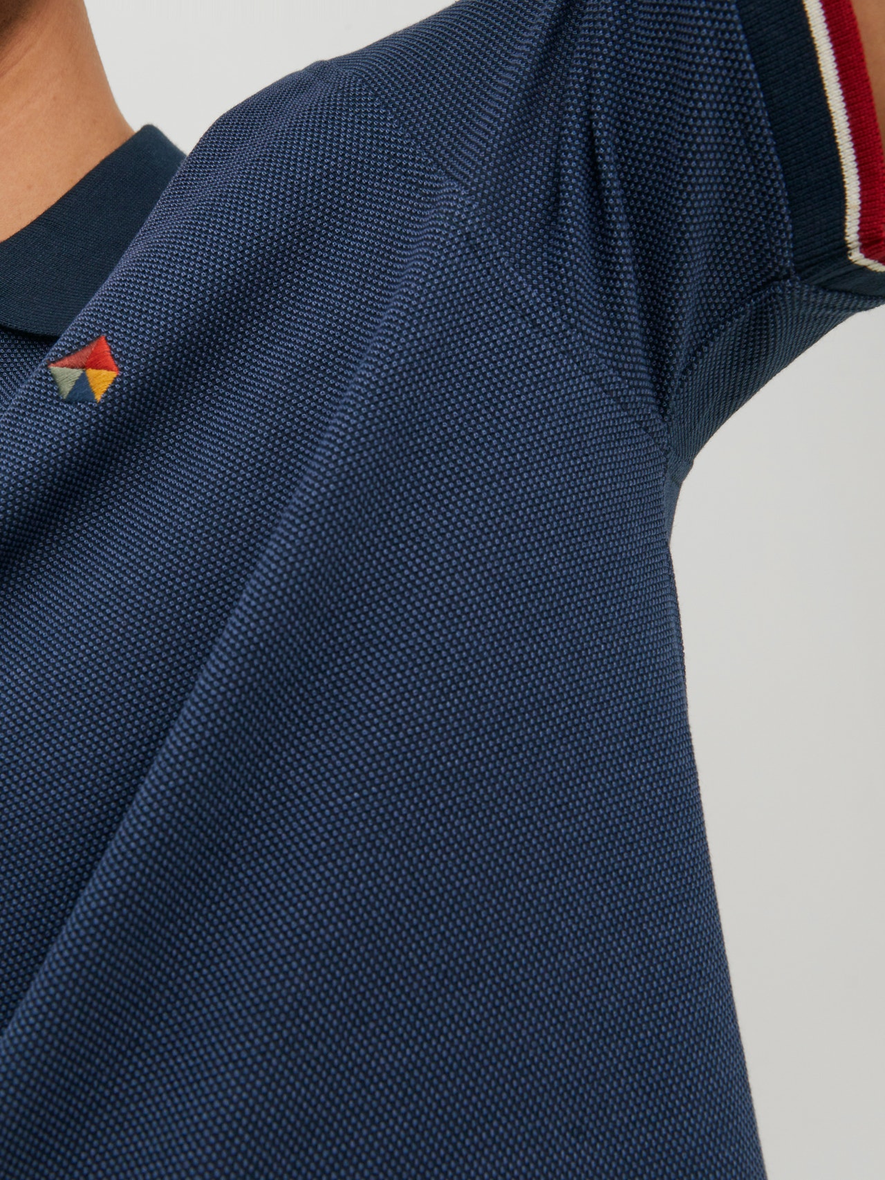 Jack & Jones Plain Polo Polo -Navy Blazer - 12169064