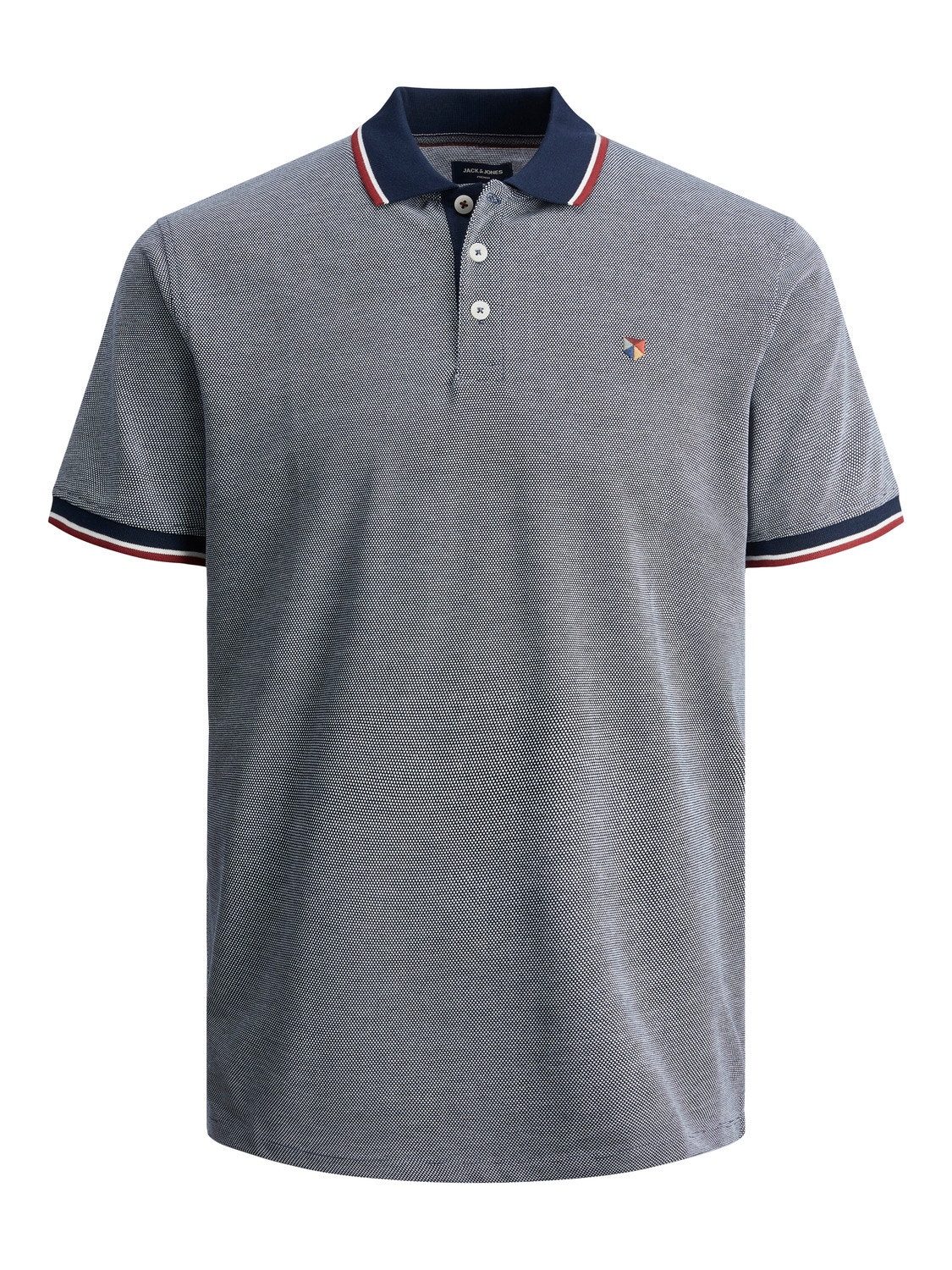 Jack & Jones T-shirt Uni Polo -Mood Indigo - 12169064