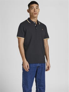 Jack & Jones Einfarbig Polo T-shirt -Black - 12169064