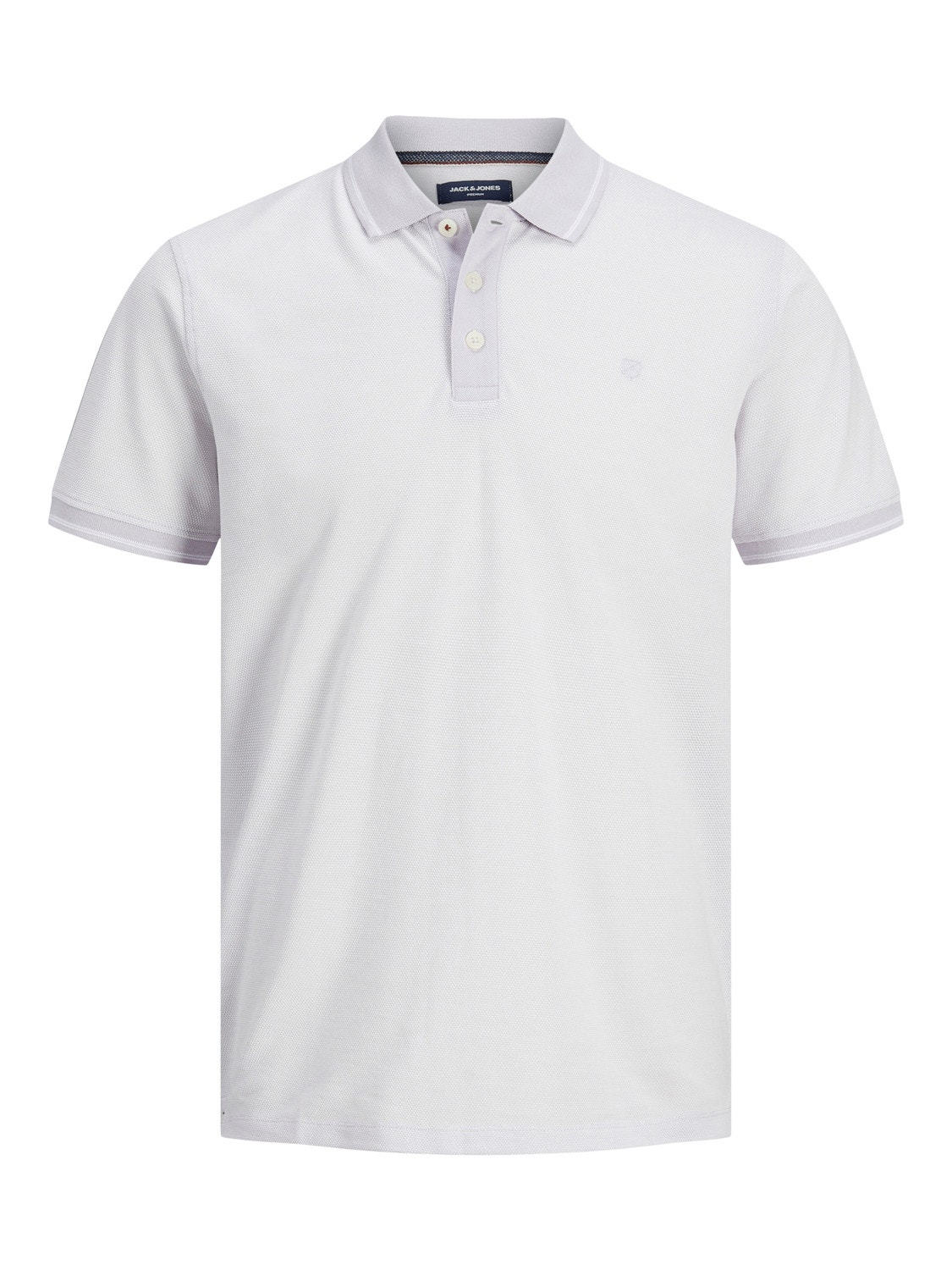 Jack & Jones Einfarbig Polo Polo -Evening Haze - 12169064