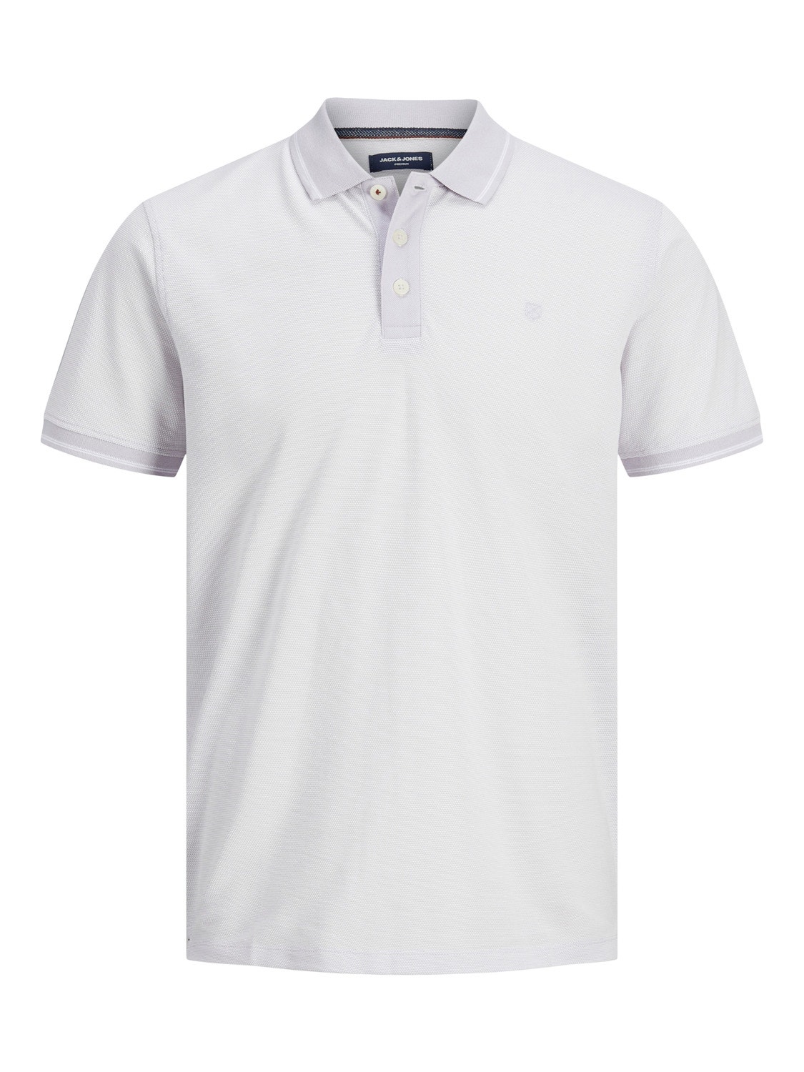 Jack & Jones Plain Polo T-shirt -Evening Haze - 12169064