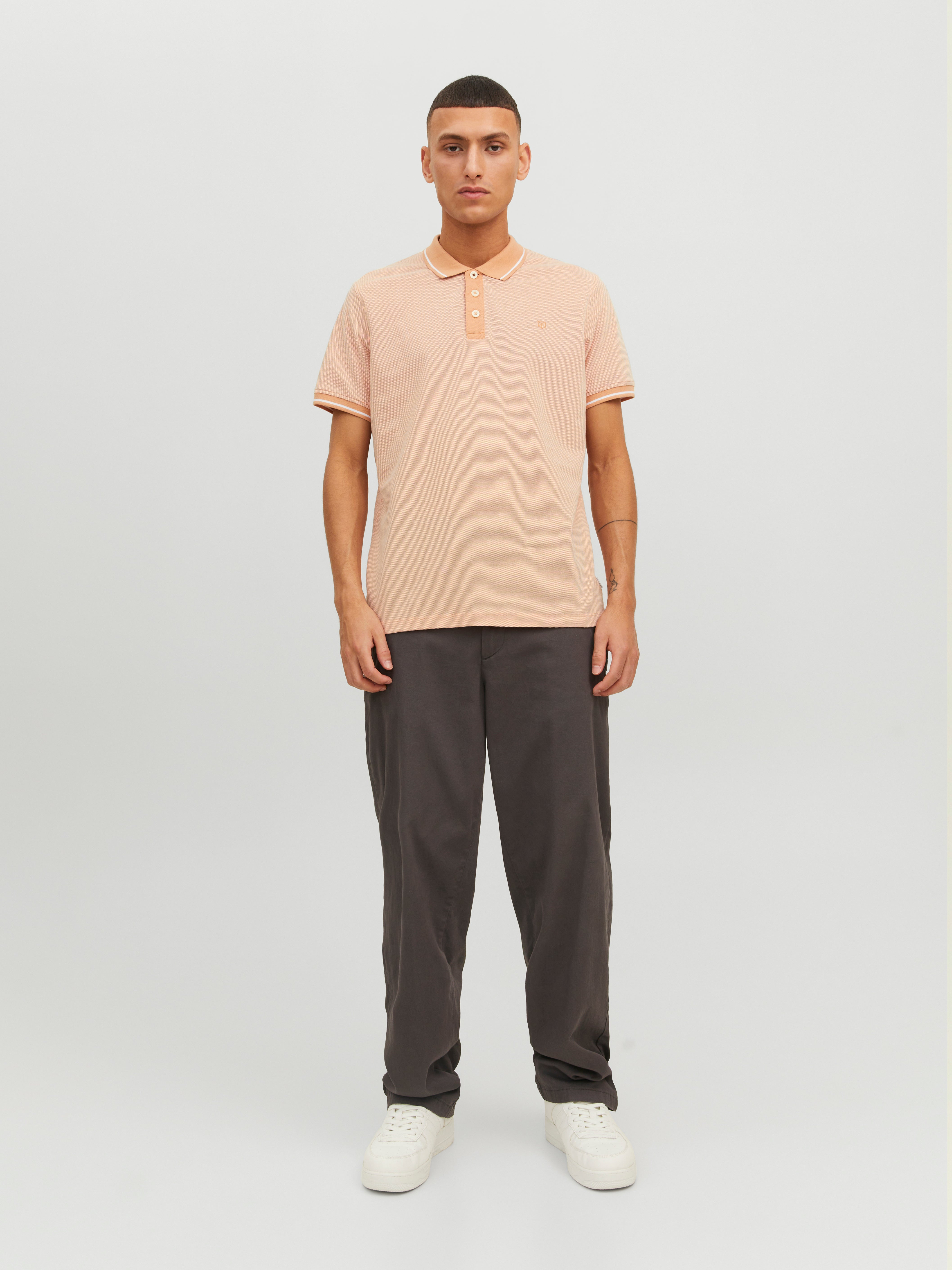 Thumbnail - Einfarbig Poloshirt