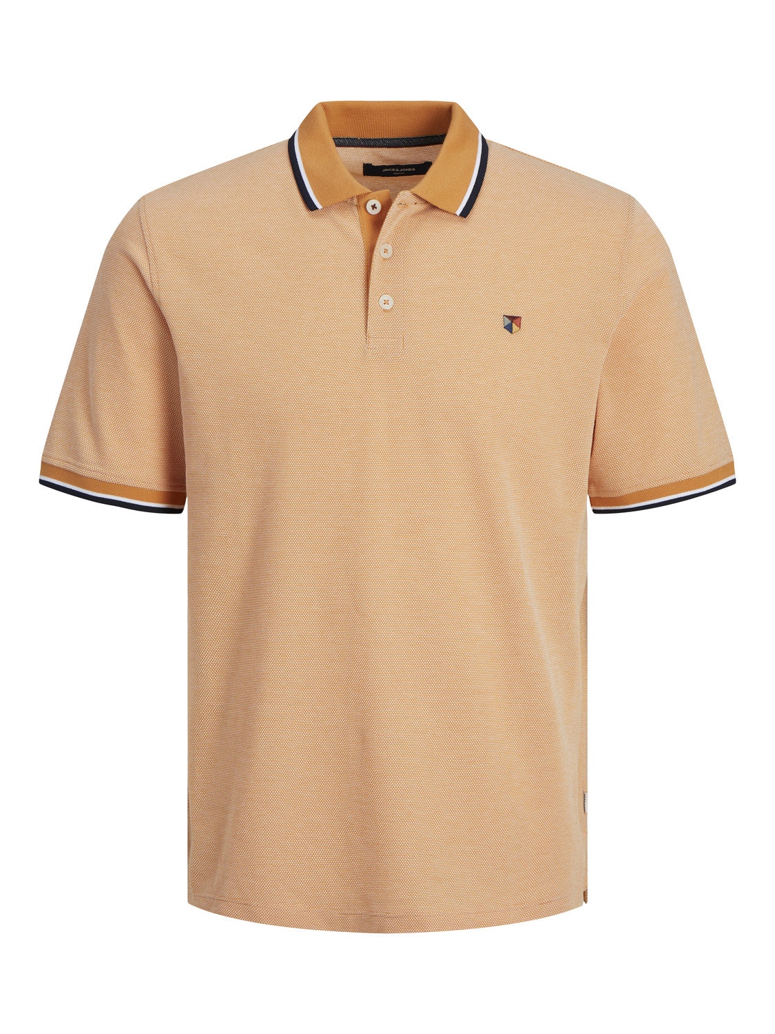 Jack & Jones Plain Polo T-shirt -Nugget - 12169064