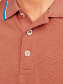 Jack & Jones Yksivärinen Polo T-shirt -Apricot Brandy - 12169064