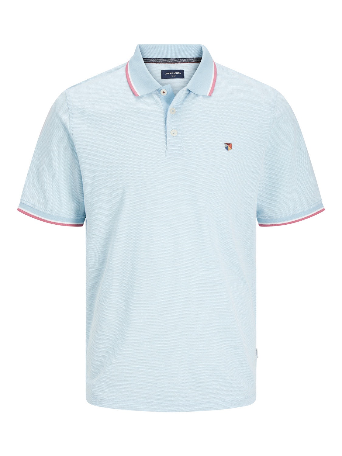 Jack & Jones Einfarbig Polo Polo -Cerulean - 12169064