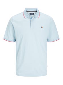 Jack & Jones Yksivärinen Polo T-shirt -Cerulean - 12169064