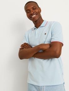 Jack & Jones Einfarbig Polo Polo -Cerulean - 12169064