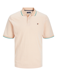 Jack & Jones Polo Uni Col chemise -Peach Nougat - 12169064