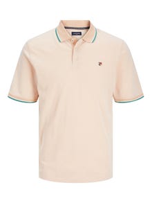Jack & Jones T-shirt Semplice Polo -Peach Nougat - 12169064