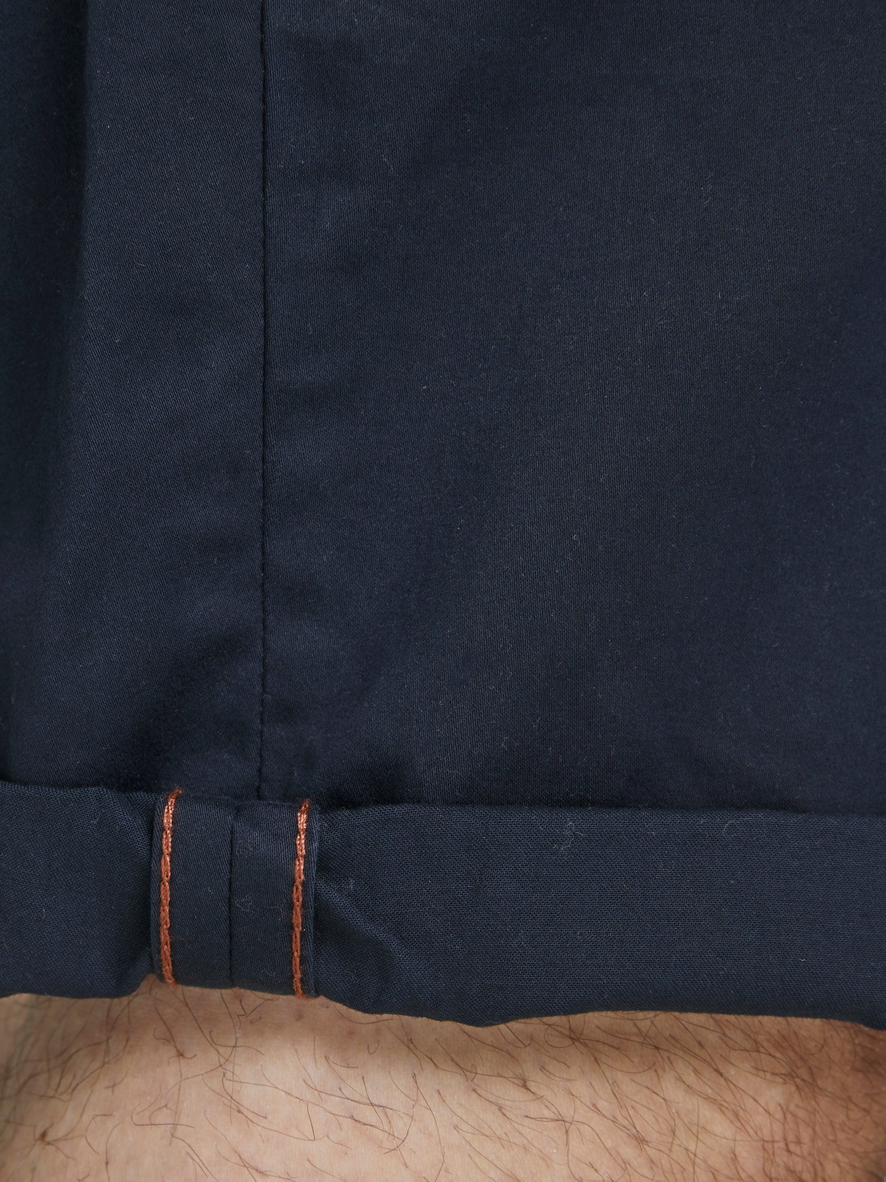 Jack & Jones Plus Size Regular Fit Chino šortai -Navy Blazer - 12169212