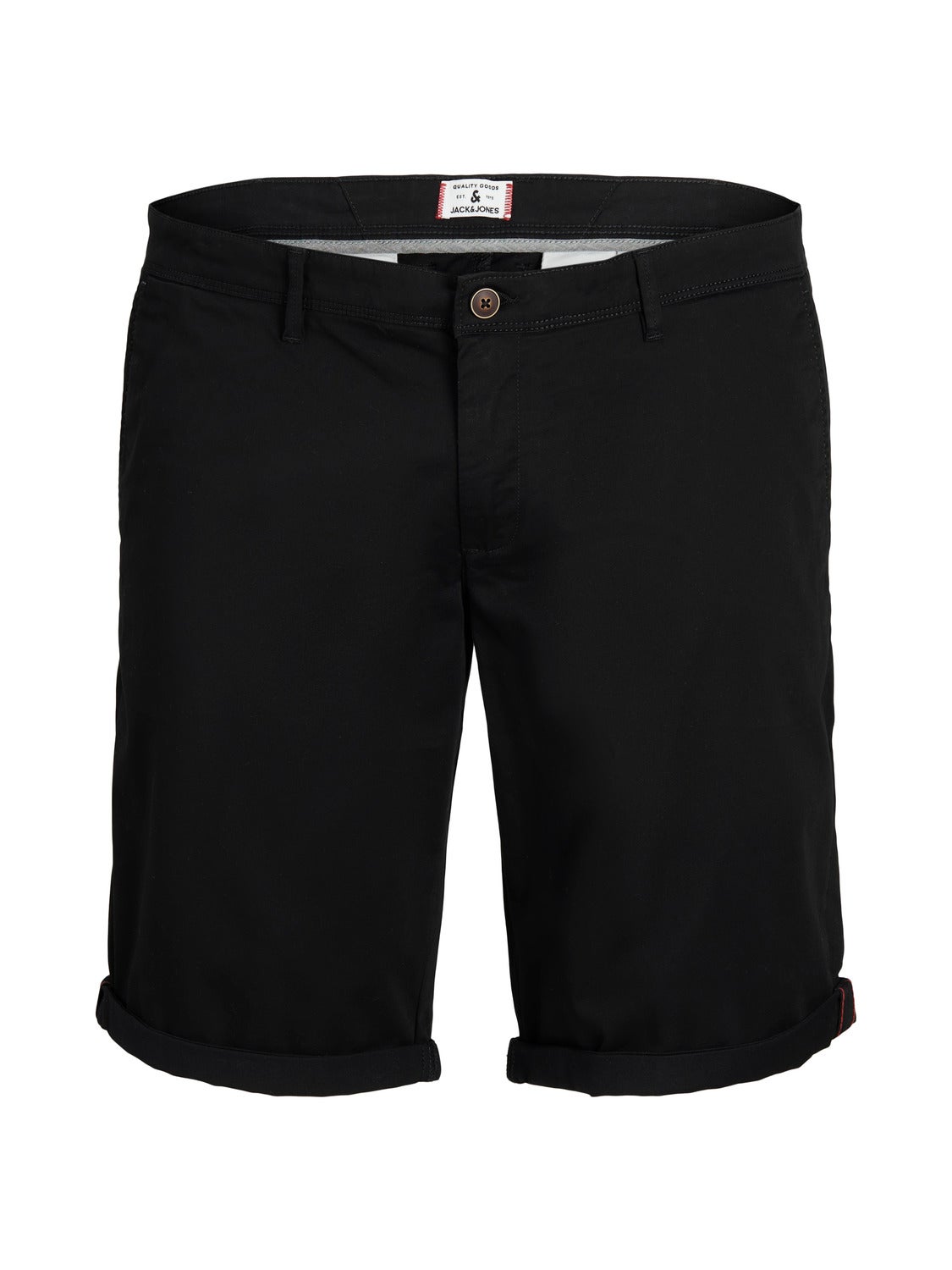 Mens chino shorts black best sale