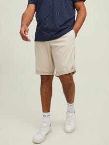 Jack & Jones Plus Size Regular Fit Chino shorts -Oxford Tan - 12169212