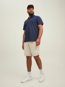 Jack & Jones Plus Regular Fit Chino shorts -Oxford Tan - 12169212