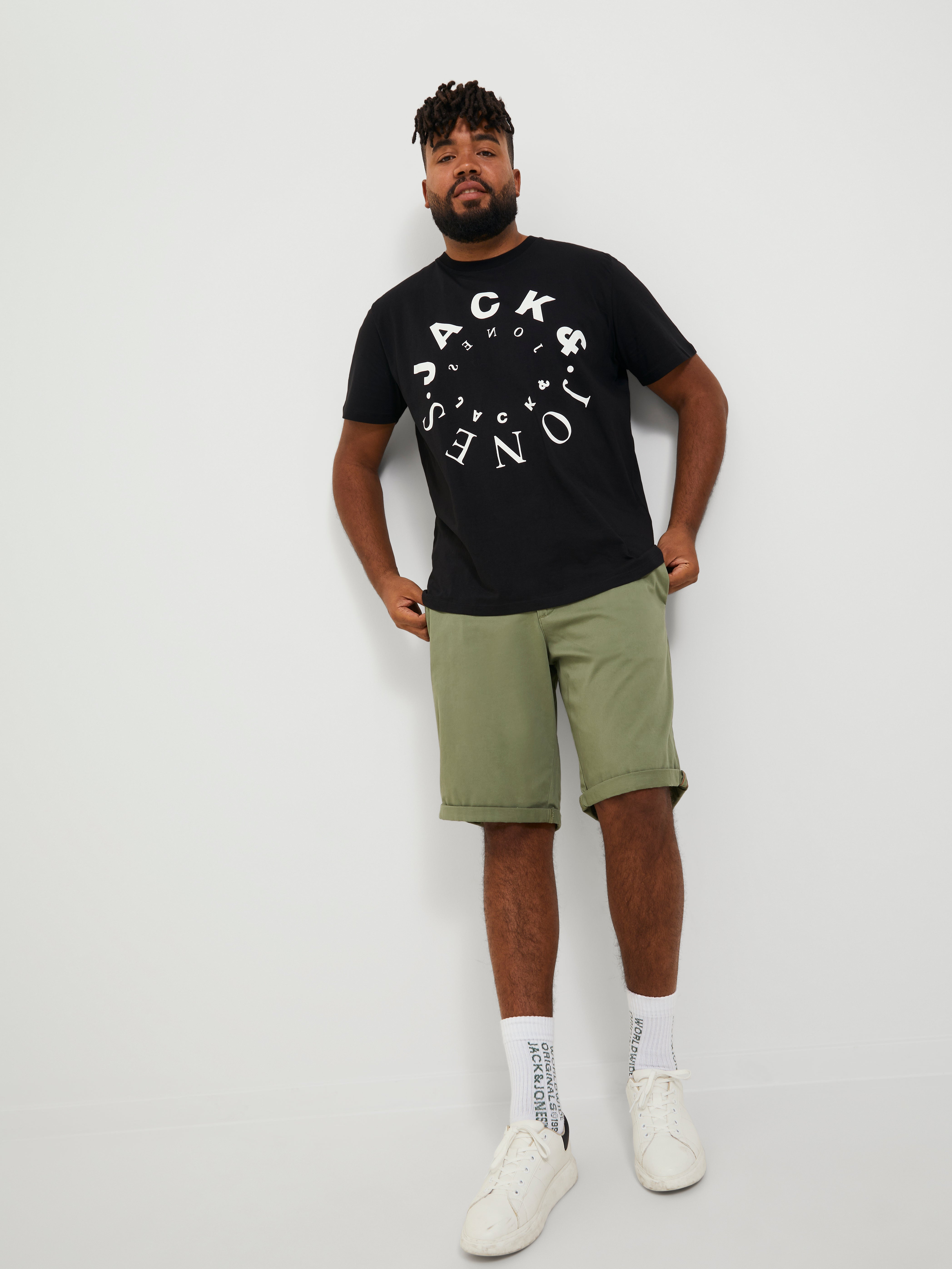 Jack & Jones Plus Size Regular Fit Chino shorts - 12169212