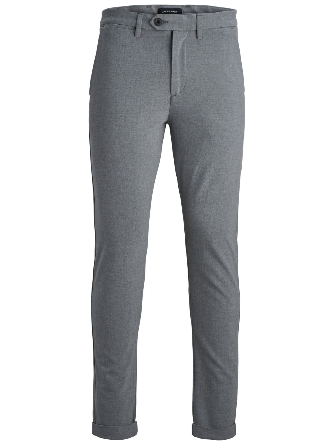Jack & Jones Pantalones chinos Slim Fit -Grey Melange - 12169491