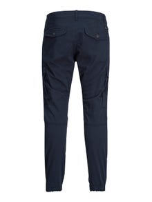 Jack & Jones Slim Fit Spodnie bojówki -Navy Blazer - 12169582