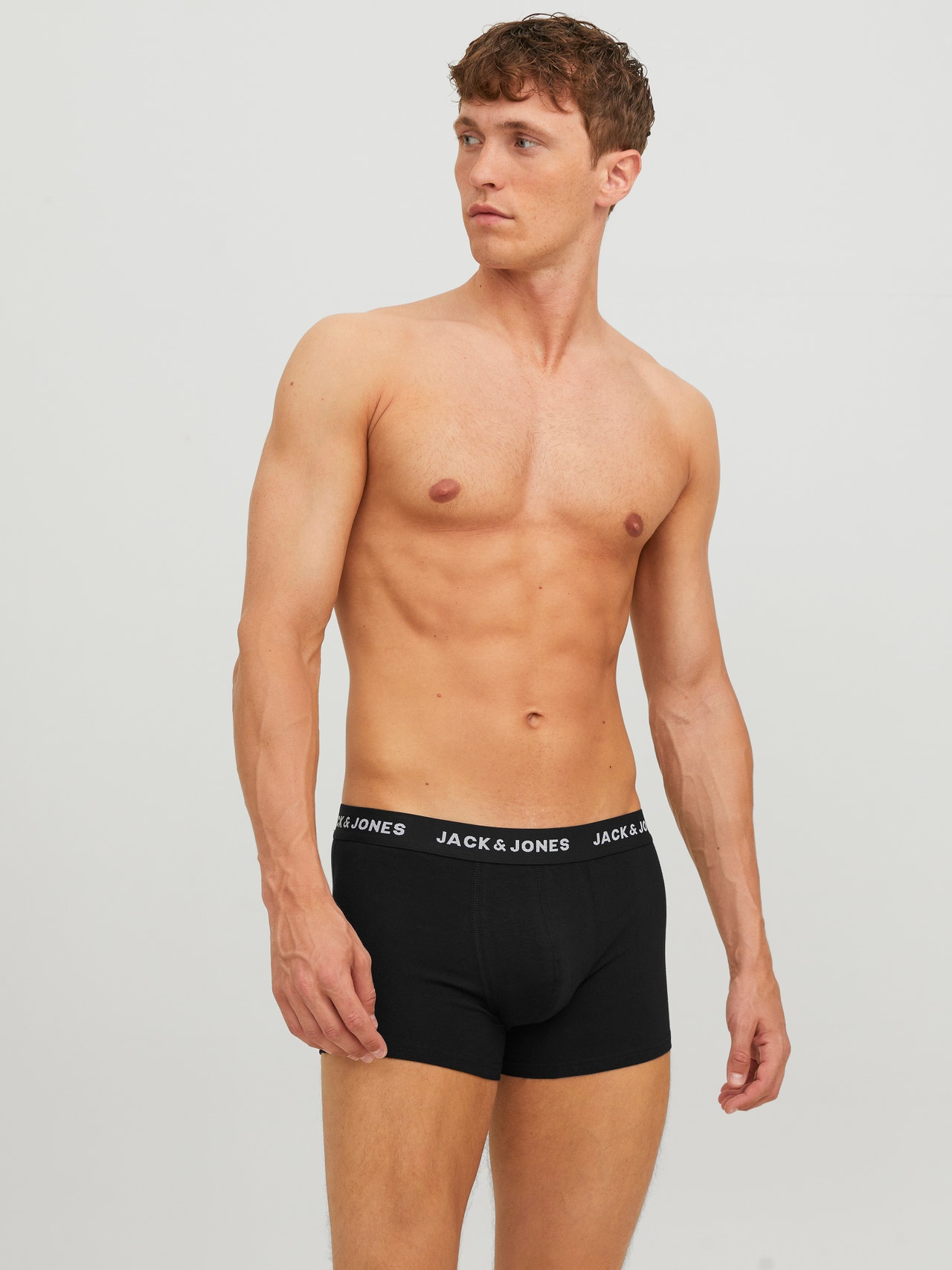 Jack & Jones 7-pack Trunks -Black - 12171258