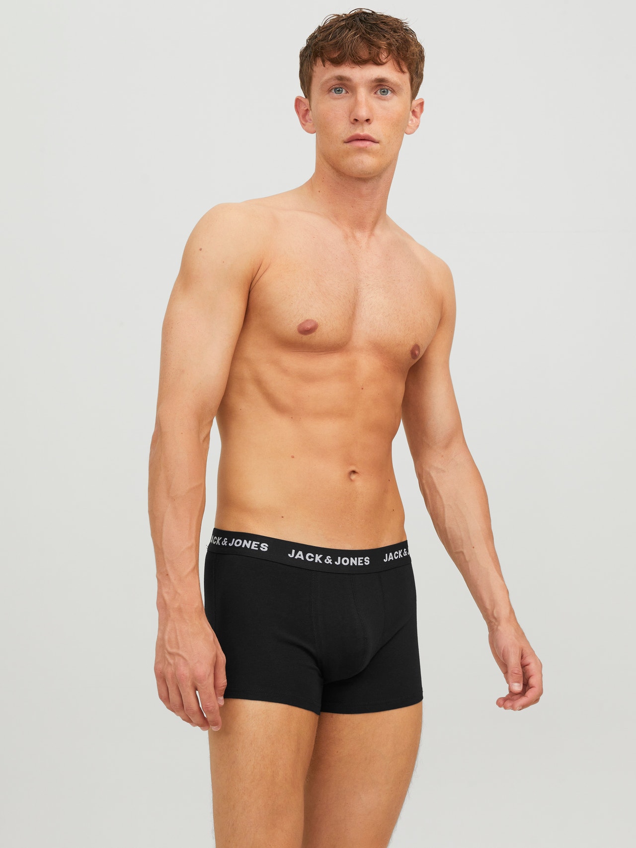 Jack & Jones 7-pack Trunks -Black - 12171258