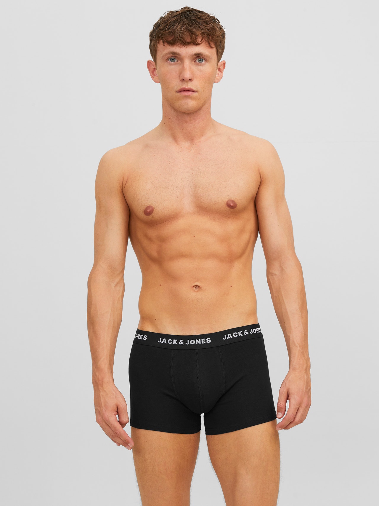 JACK & JONES Trunks 7-Pack - Slip Corti In Cotone Ed Elastan, Comodi E Essential - Foto 13