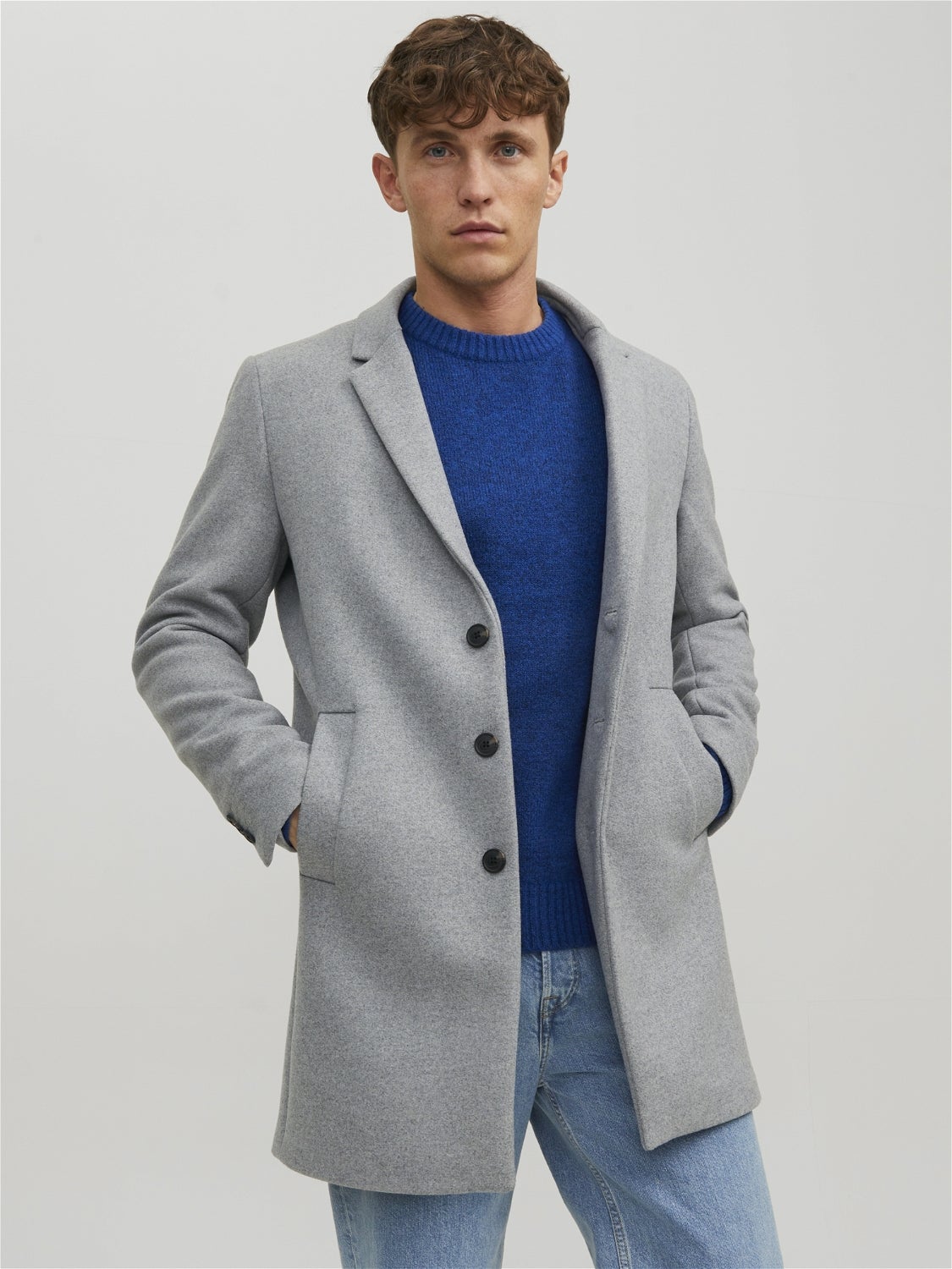 jack & jones bridge peacoat mont