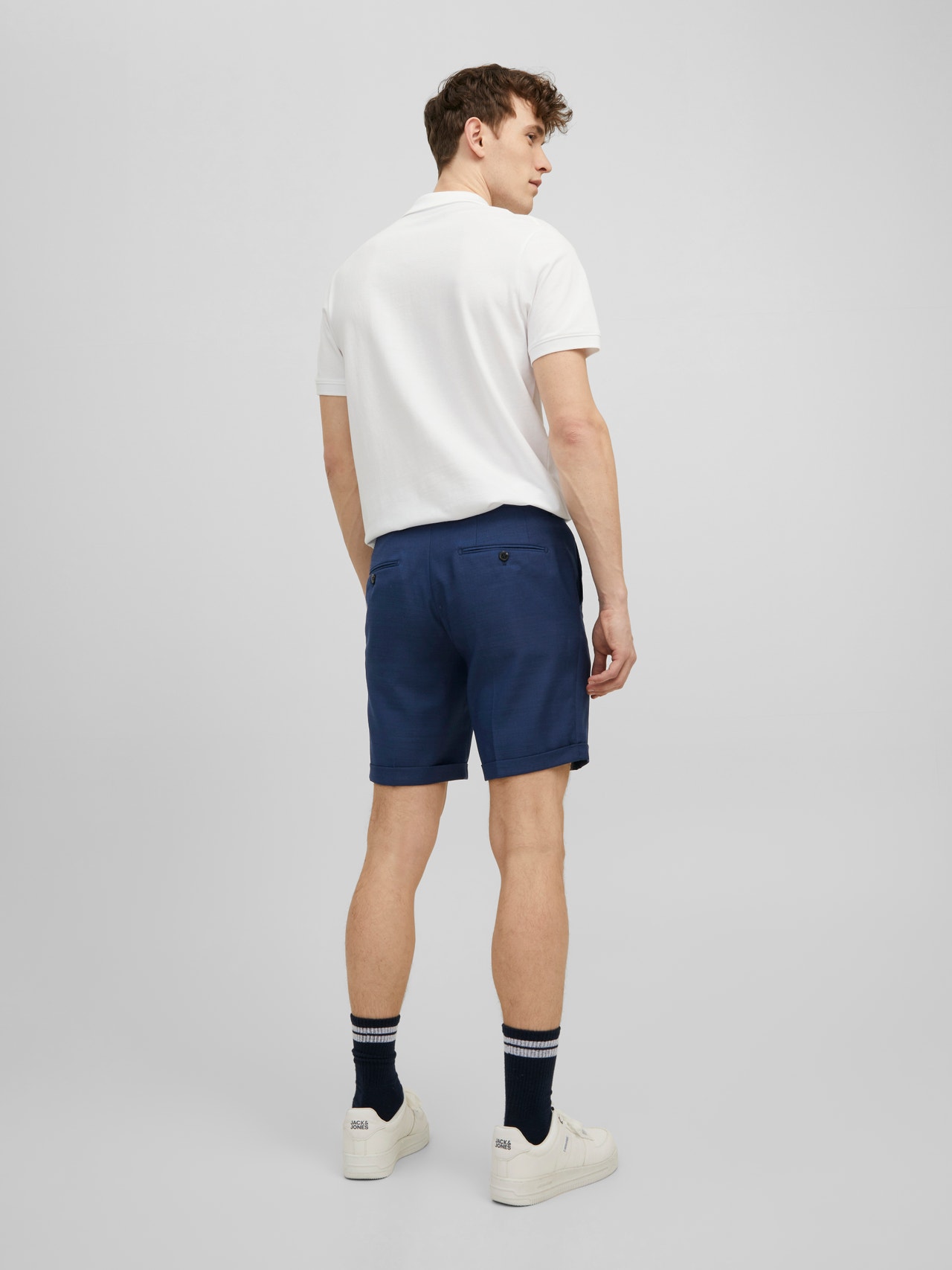 Jack & Jones JPRSOLARIS Slim Fit Shorts -Medieval Blue - 12171387
