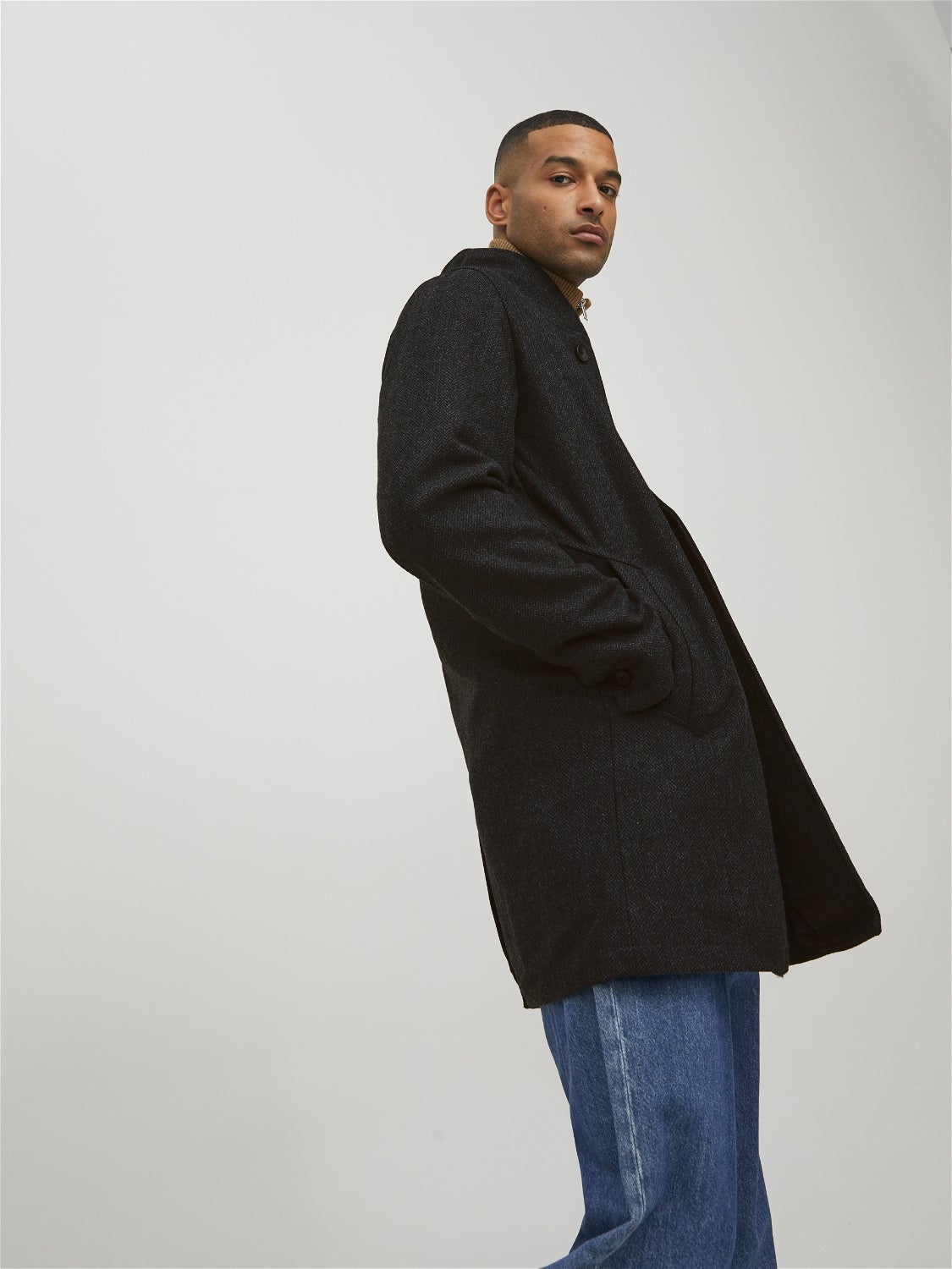 wool blend Coat with 22% discount 