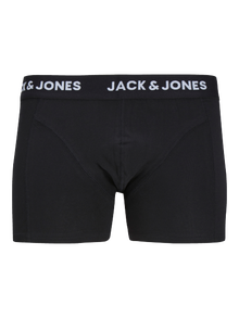 Jack & Jones Paquete de 3 Bóxers -Black - 12171944