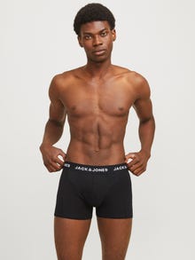 Jack & Jones Paquete de 3 Bóxers -Black - 12171944