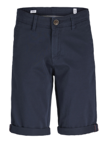 Jack & Jones Klasikinis kirpimas Chino šortai Jaunimui -Navy Blazer - 12172213