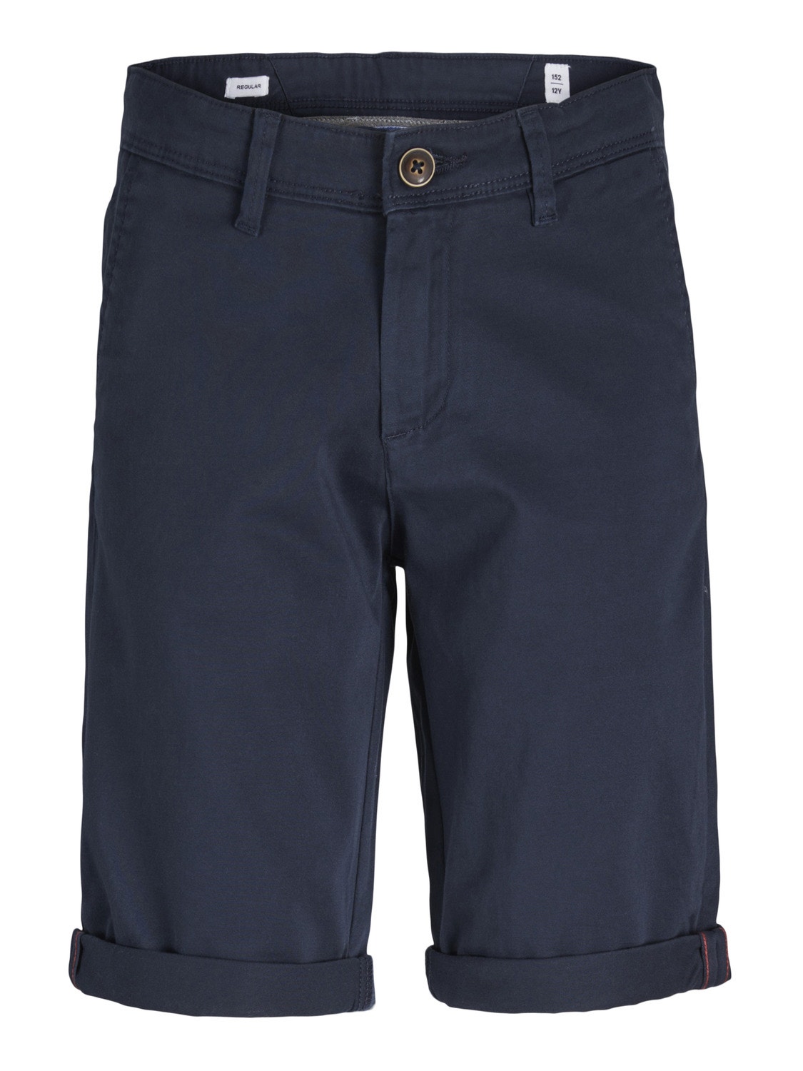 Jack & Jones Regular Fit Krótkie chinosy Dla chłopców -Navy Blazer - 12172213