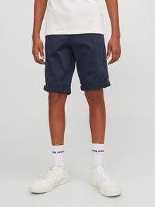 Jack & Jones Klasikinis kirpimas Chino šortai Jaunimui -Navy Blazer - 12172213