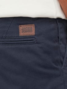 Jack & Jones Regular Fit Lühikesed puuvillased püksid Junior -Navy Blazer - 12172213