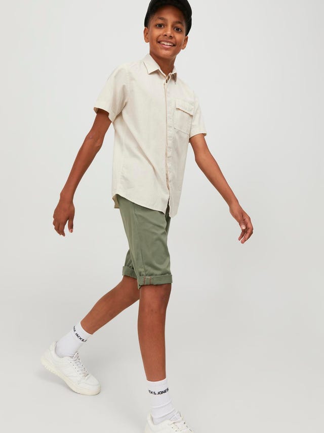 Jack & Jones Regular Fit Lühikesed puuvillased püksid Junior - 12172213