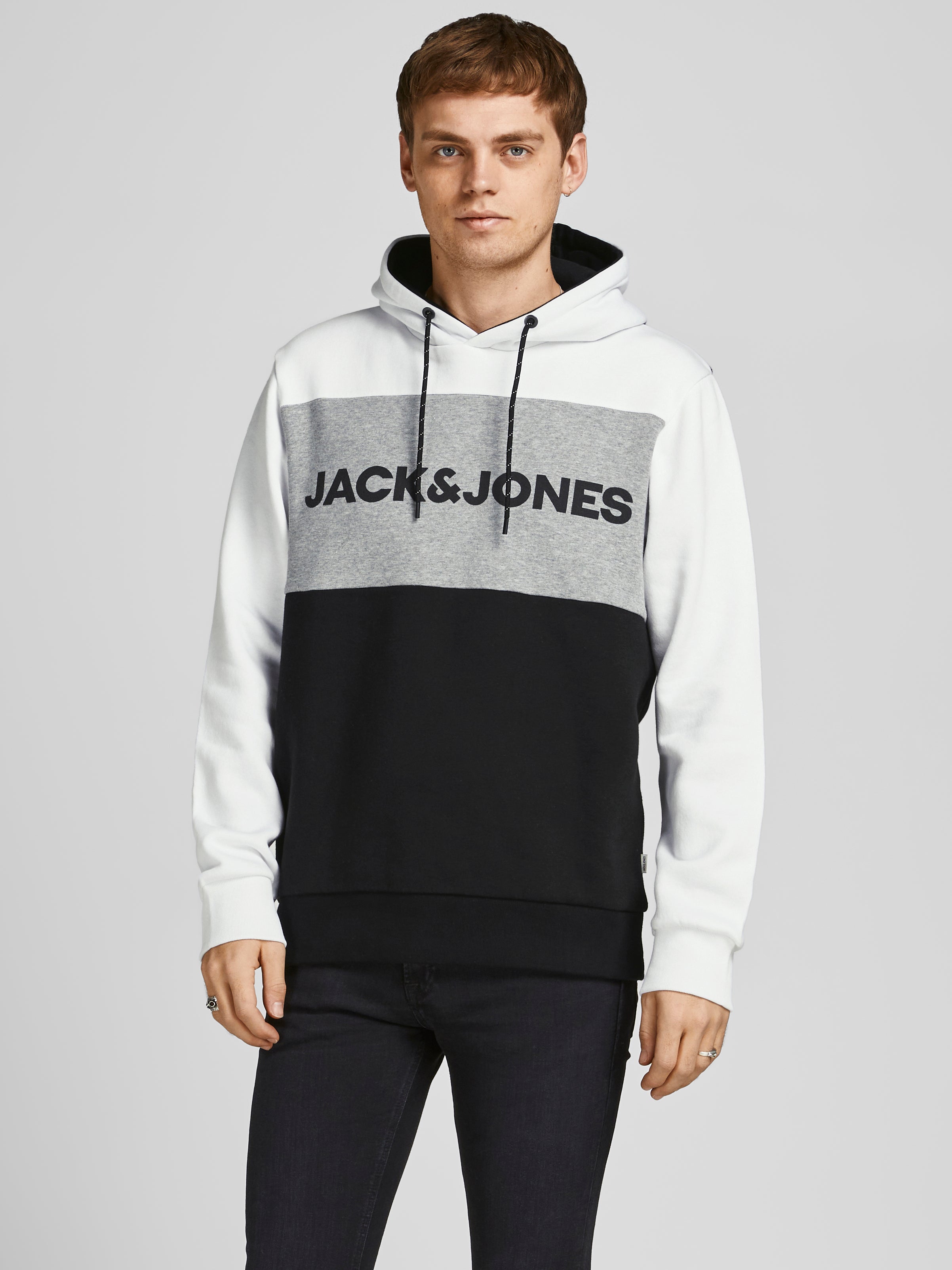 discount 56% MEN FASHION Jumpers & Sweatshirts Sports White L Jack & Jones sweatshirt 