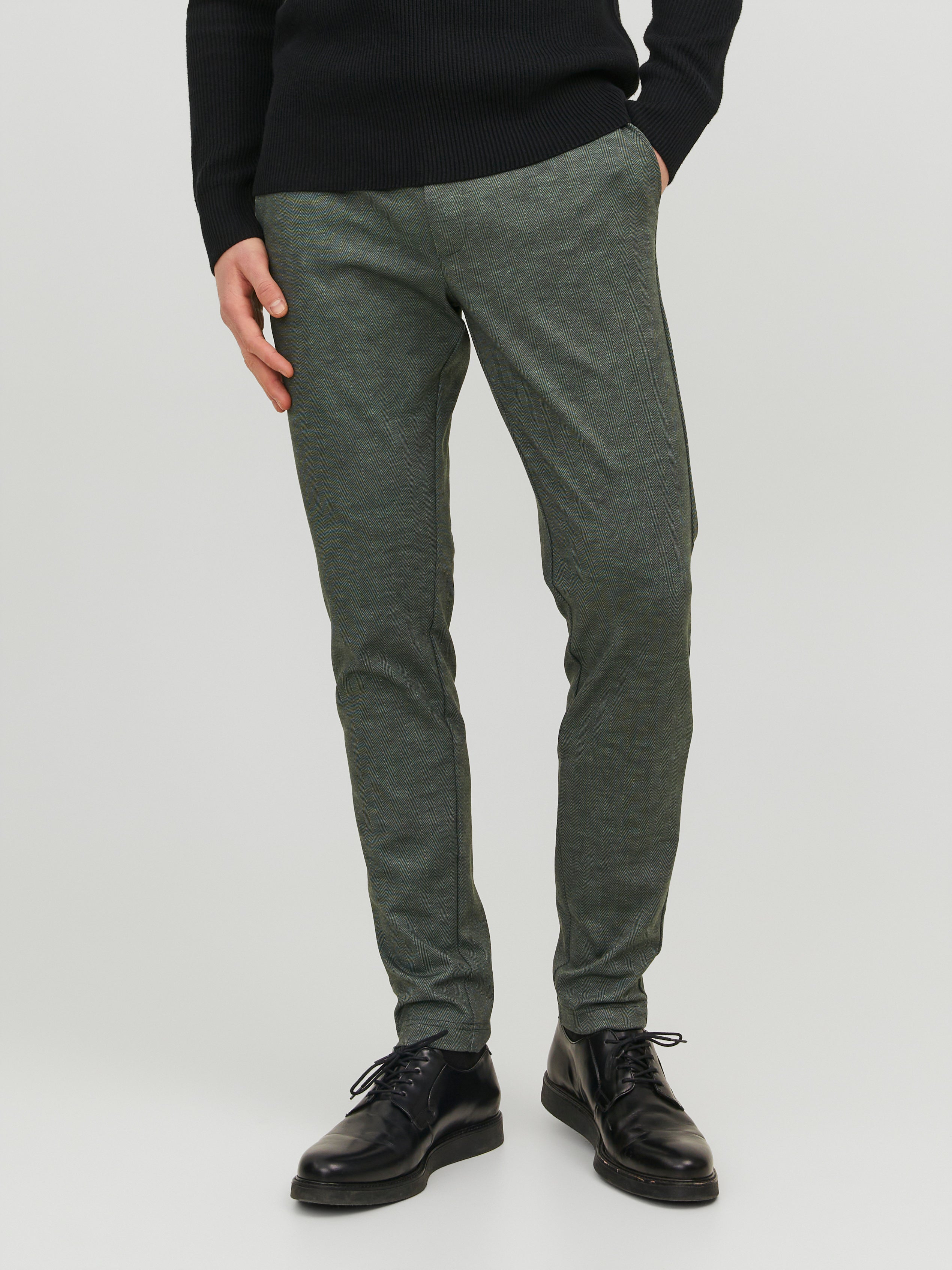 Forest green chino sales pants