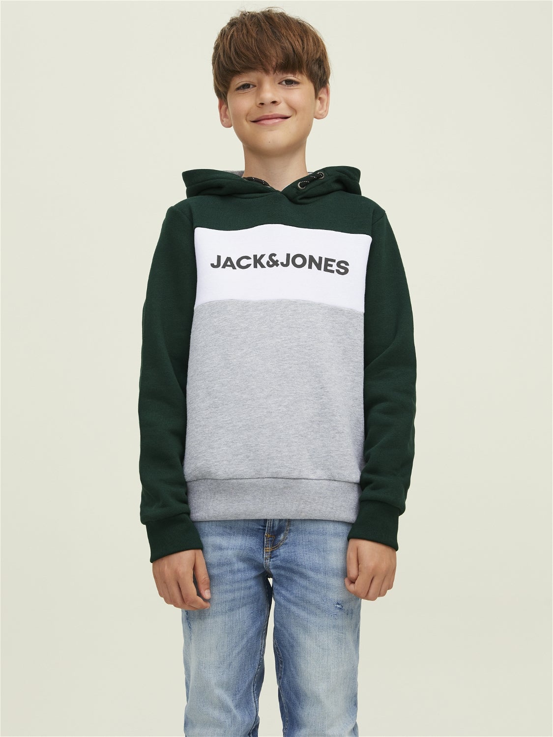 Marque  Jack & JonesJack & Jones Sweat-Shirt À Capuche Garçon 